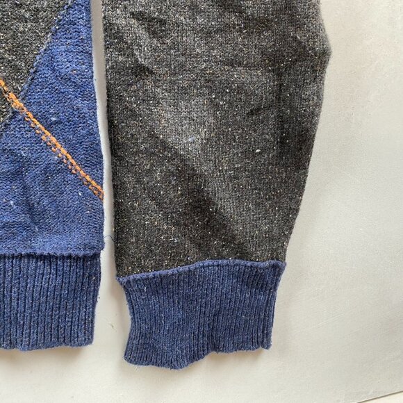 Gap Sweater Argile Gray and Blue Mens Large - Picture 7 of 11